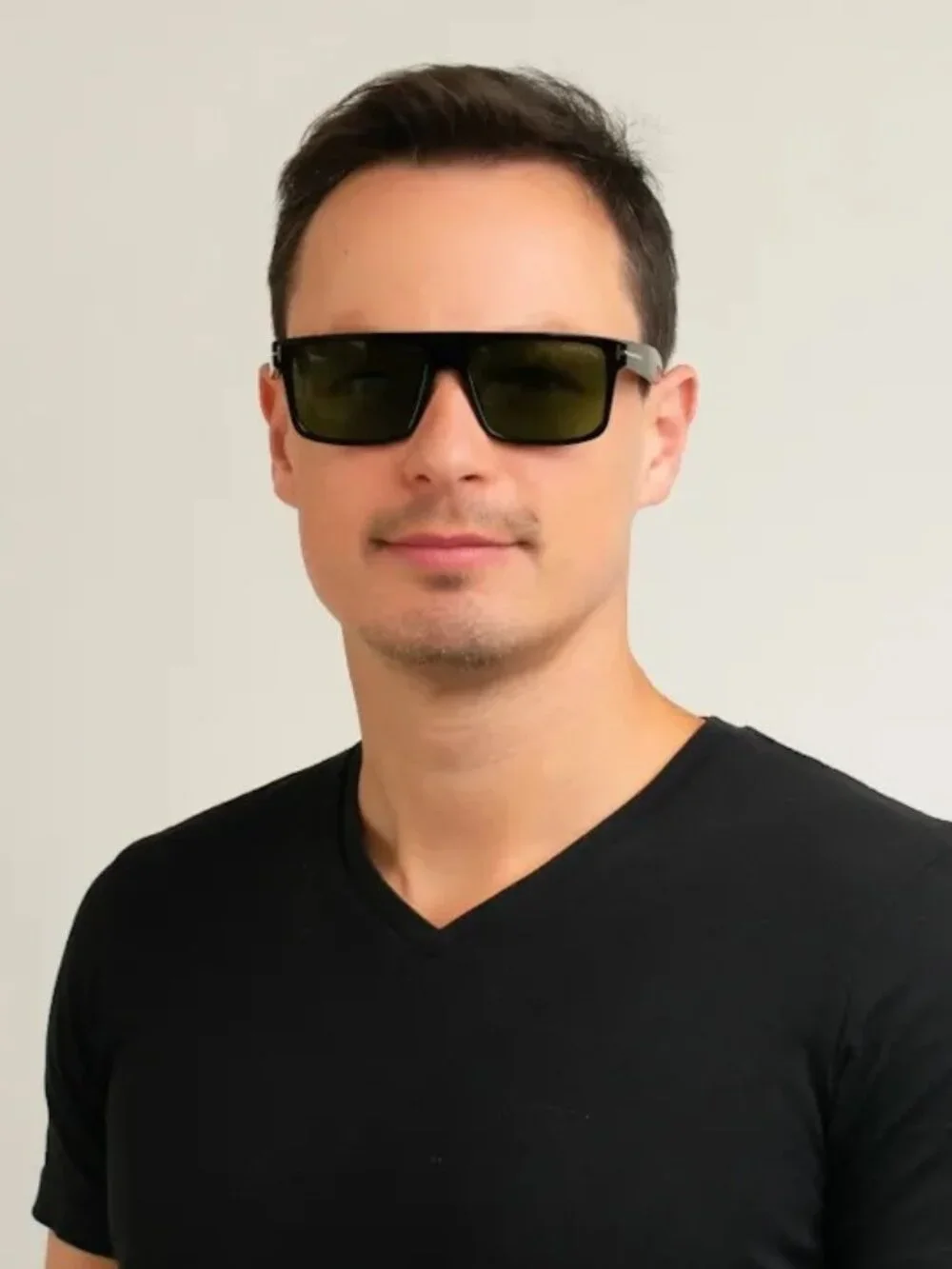 New Tom Ford Philippe-02 TF999 01N Black Green Sunglasses FT0999/S